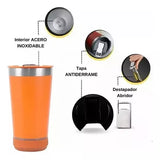 Vaso Térmico Con Parlante Bluetooh